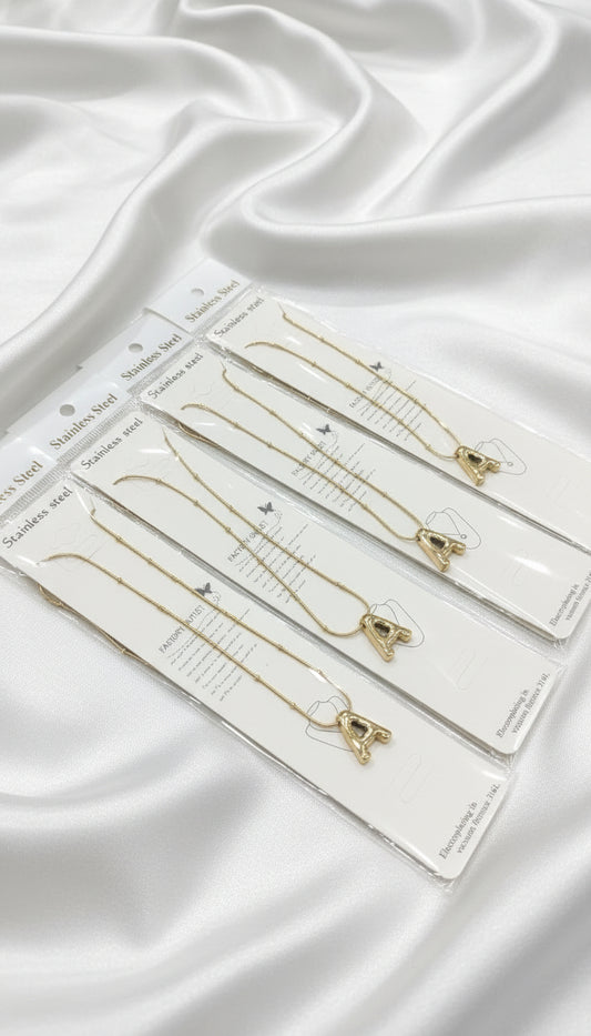 Initial Letter "A" Pendant