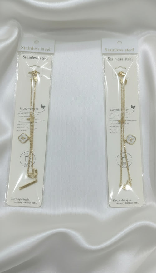 Designer-Inspired Charm Bracelet