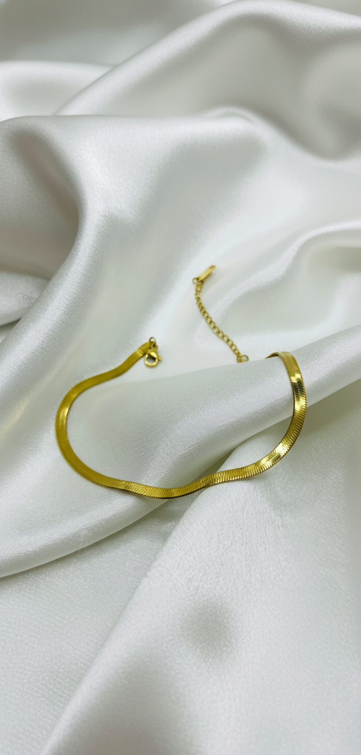 Gold Snake Chain Jewelry Set