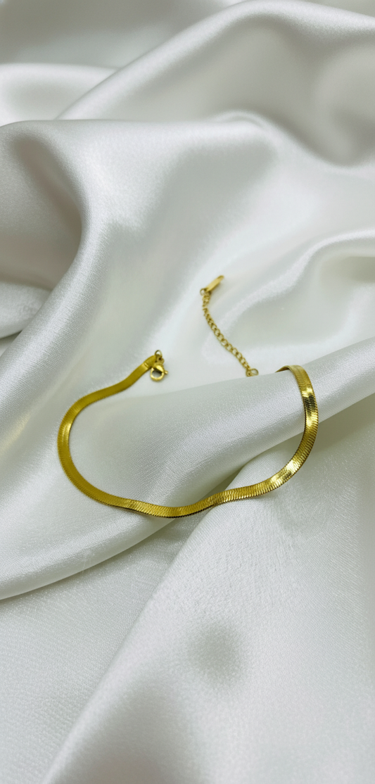 Gold Snake Chain Jewelry Set