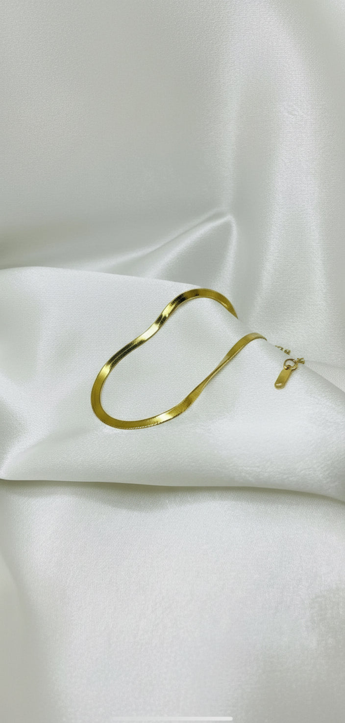 Gold Snake Chain Jewelry Set