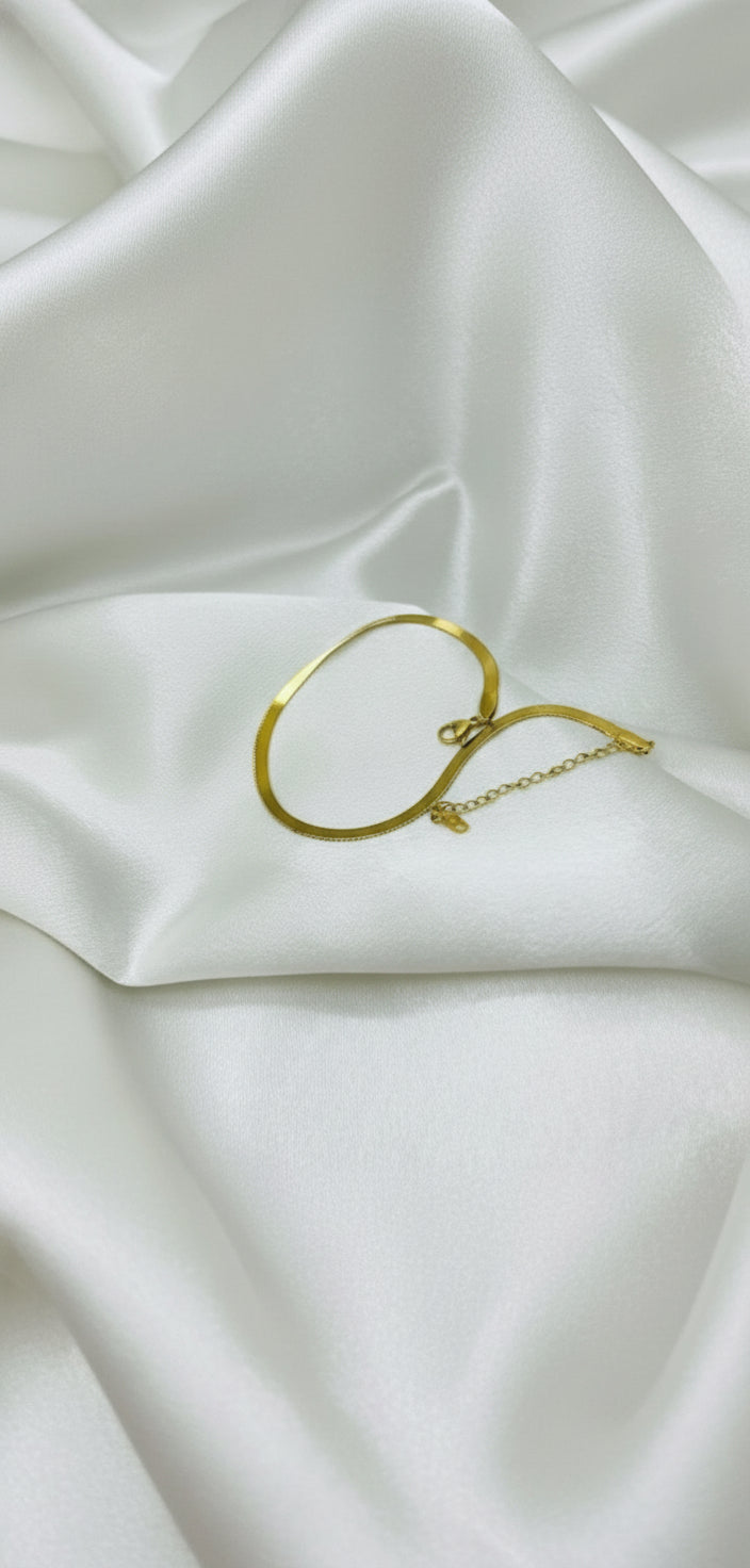 Gold Snake Chain Jewelry Set