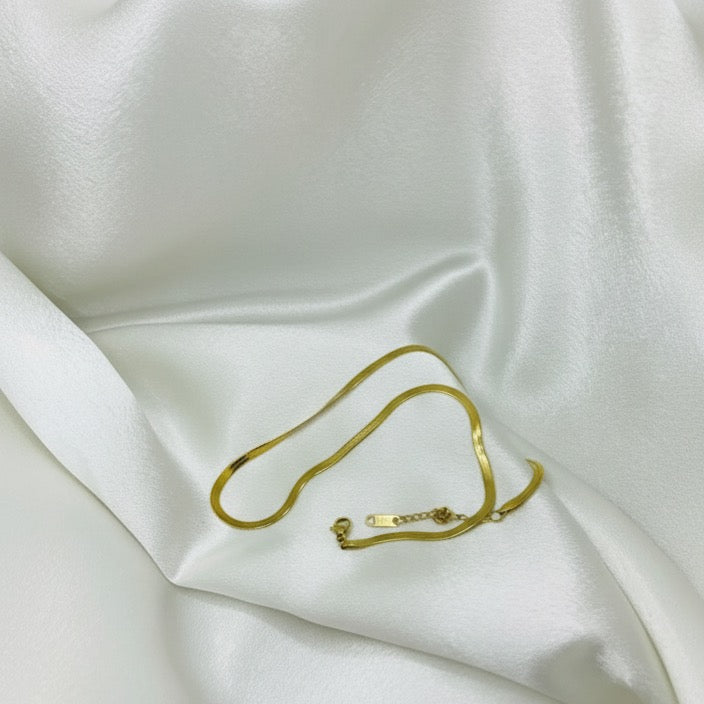 Gold Snake Chain Jewelry Set