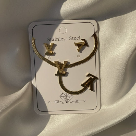 Gold Stainless Steel Set