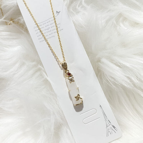 Enchanted Bottle with Butterflies Pendant