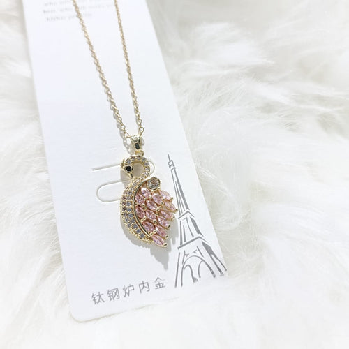 Elegant Swan Pendant