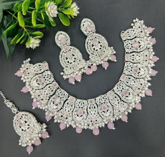 Pastel Kundan Bridal set