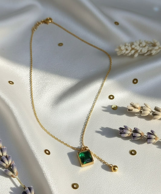 Green Crystal Pendant